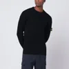Stone Island Cotton Sweatshirt In Black