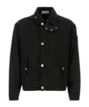 Stone Island Versatile Utility Jacket Adjustable Features In Black