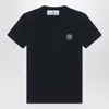 Stone Island T-shirt Con Logo In Black