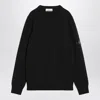 Stone Island Lightweight Wool Crew Neck Sweater With Raglan Sleeves Clothing