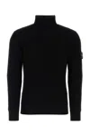 Stone Island Ghost Virgin Wool Funnel-neck Sweater