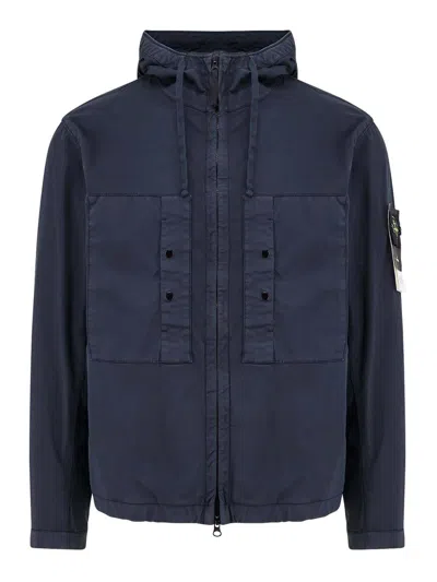 STONE ISLAND BLAZER - AZUL