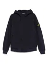 Stone Island Compass-badge Bomber Jacket In Blue