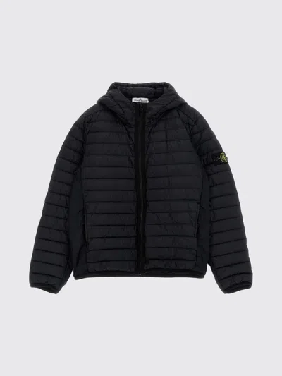 Stone Island Blazer Kids  Junior In Blue