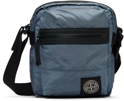 Stone Island ブルー 9200015 Coated Nylon Metal Econyl バッグ
