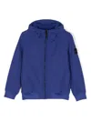 Stone Island Compass-badge Jacket In Blue