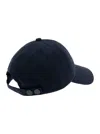 Stone Island Blue Baseball Cap With Tone-on-tone Compass Logo On The Front In Cotton Man In Blu