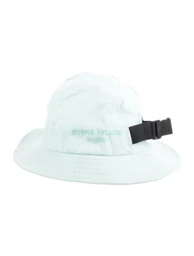 Pre-owned Stone Island Blue Cotton Hat