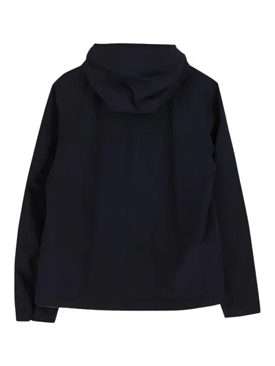 Stone Island Kids' Blue Jacket With Long Sleeves