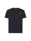 Stone Island Short-sleeved T-shirt With Compass Logo Patch
