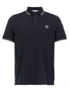 Stone Island Slim Cotton Polo Shirt In Animal Print