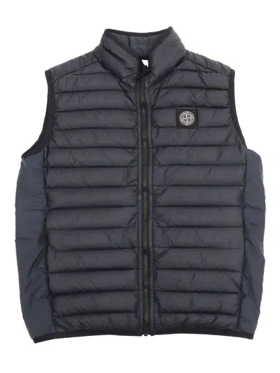 Stone Island Blue Padded Vest