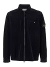 Stone Island Overshirt In Cotone In Multi