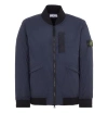 Stone Island Bomber Blue Polyamide, Elastane, Polyurethane Coated In Blue