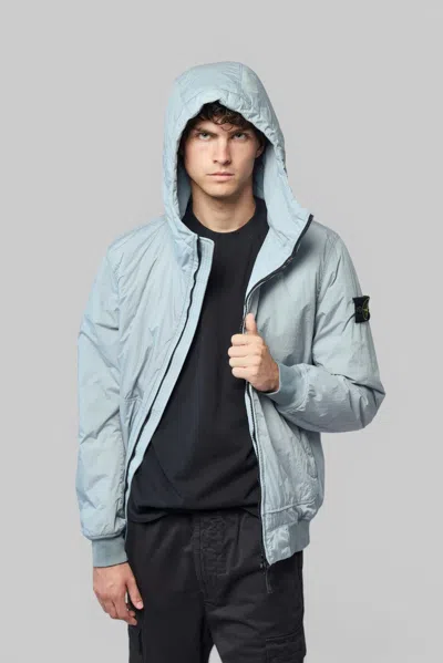 Stone Island Bomber In Blue