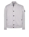 STONE ISLAND STONE ISLAND BOMBER GRIS COTON