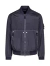 Stone Island Bomber Nylon Metal Watro-tc In Econyl In Blue