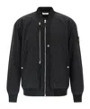 Stone Island Compass-badge Bomber Jacket In Black