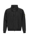 Stone Island Bomber Nylon Metal Watro Puffer Jackets Black In Black
