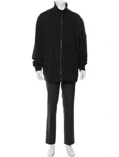 Pre-owned Stone Island Bomber Jacket In Black