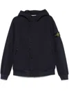 Stone Island Compass-badge Bomber Jacket In Blue
