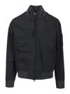 Stone Island Bomber Jacket Jackets Blue In Gray