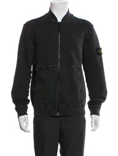 Pre-owned Stone Island Bomber Jacket In Gray