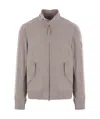 Stone Island Zip-up Jacket In Gray
