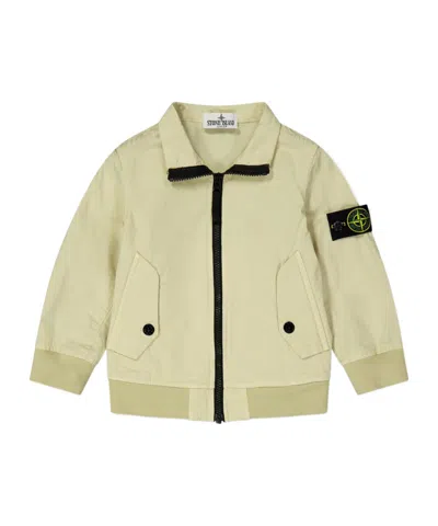 Stone Island Kids' Bomber Jacket Juniors In Nude