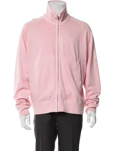 Pre-owned Stone Island Bomber Jacket In Pink