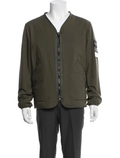Pre-owned Stone Island Bomber Jacket W/ Tags In Green