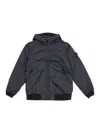 Stone Island Jacket In Blue
