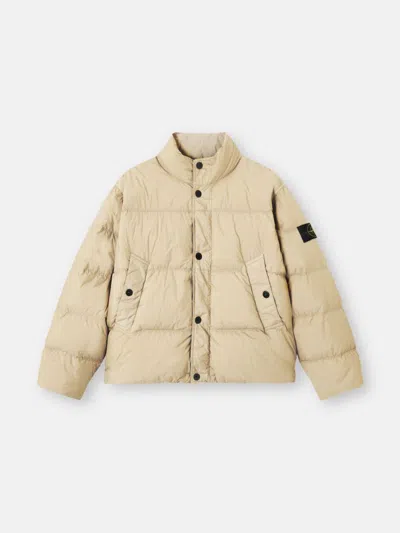 Stone Island Bomber In Neutral