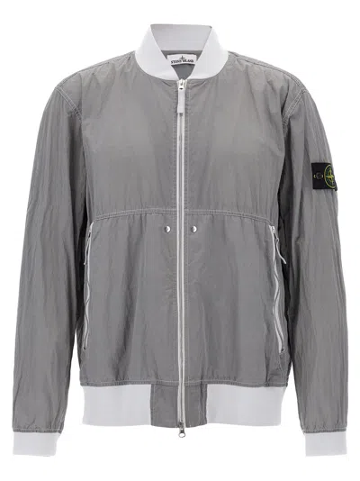 STONE ISLAND BOMBER NYLON METAL