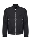 Stone Island Bomber Nylon Metal Watro-tc In Econyl In Blue