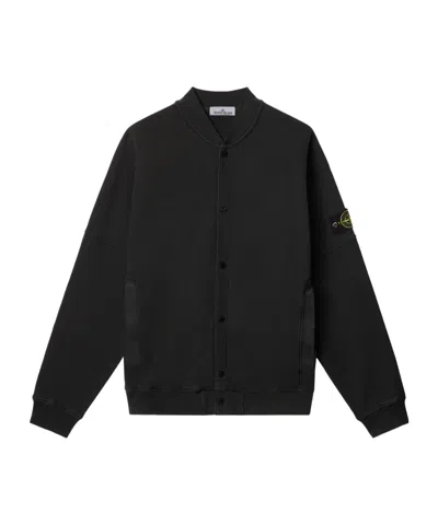 STONE ISLAND STONE ISLAND DIAGONAL FLEECE 'OLD' EFFECT SWEATSHIRT