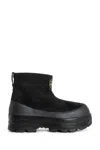 Stone Island Ankle Boot With Vibram Sole For Shock Absorption In Black