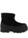 Stone Island Ankle Boot With Vibram Sole For Shock Absorption In Black