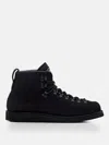 Stone Island Boot With Rubber Sole And Cushioning In Schwarz