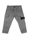 Stone Island Bottoms In Grey