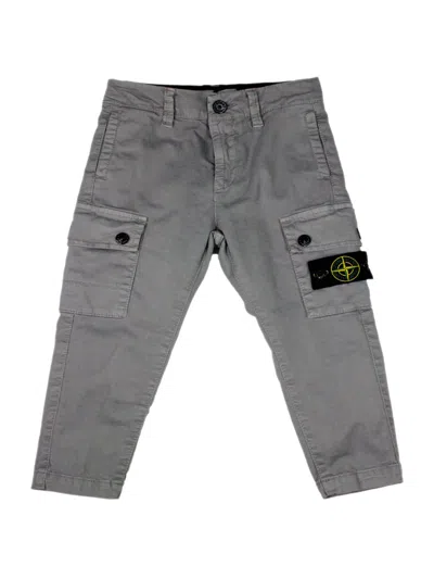 Stone Island Kids' Bottoms In Grey