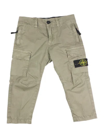 Stone Island Kids' Bottoms In Militar