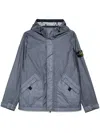 Stone Island Men's Breathable Water Resistant Hooded Membrana 3l Tc Jacket