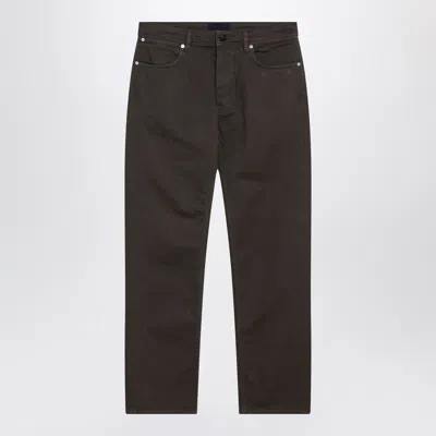Stone Island Brown Regular-fit Jeans