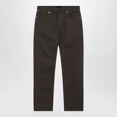 Stone Island Regular-fit Jeans In Brown