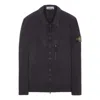 Stone Island Compass-badge Denim Jacket In Blue