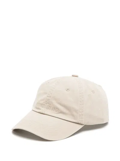 STONE ISLAND BRUSHED COTTON CAP