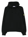 Stone Island Brushed Organic Cotton Fleece Oversized Fit Hoodie Clothing