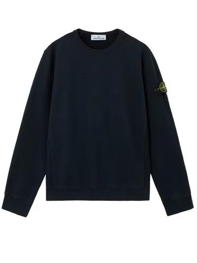 Stone Island Brushed Organic Cotton Fleece Sweatshirt