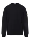 Stone Island Brushed Organic Cotton Fleece Sweatshirt